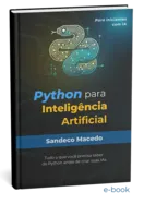 Capa do livro Python para Inteligência Artificial